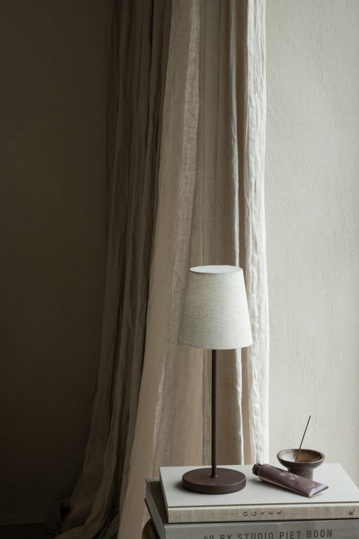 Tyra table draagbare tafellamp Ø14 cm, Coffee Watt & Veke