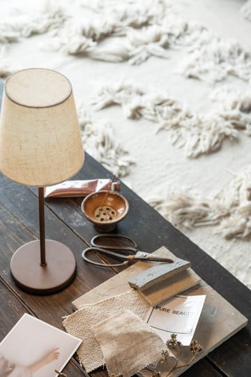 Tyra table draagbare tafellamp Ø14 cm - Coffee - Watt & Veke