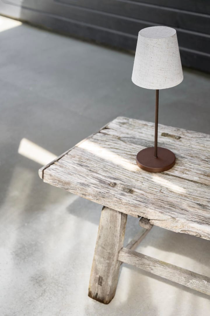 Tyra table draagbare tafellamp Ø14 cm, Coffee Watt & Veke