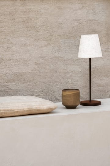 Tyra table draagbare tafellamp Ø14 cm - Coffee - Watt & Veke