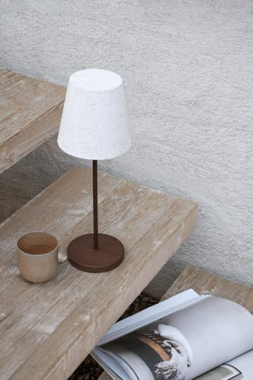 Tyra table draagbare tafellamp Ø14 cm - Coffee - Watt & Veke