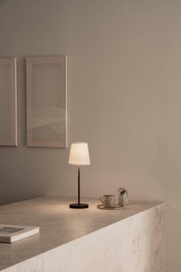 Tyra table draagbare tafellamp Ø14 cm - Coffee - Watt & Veke