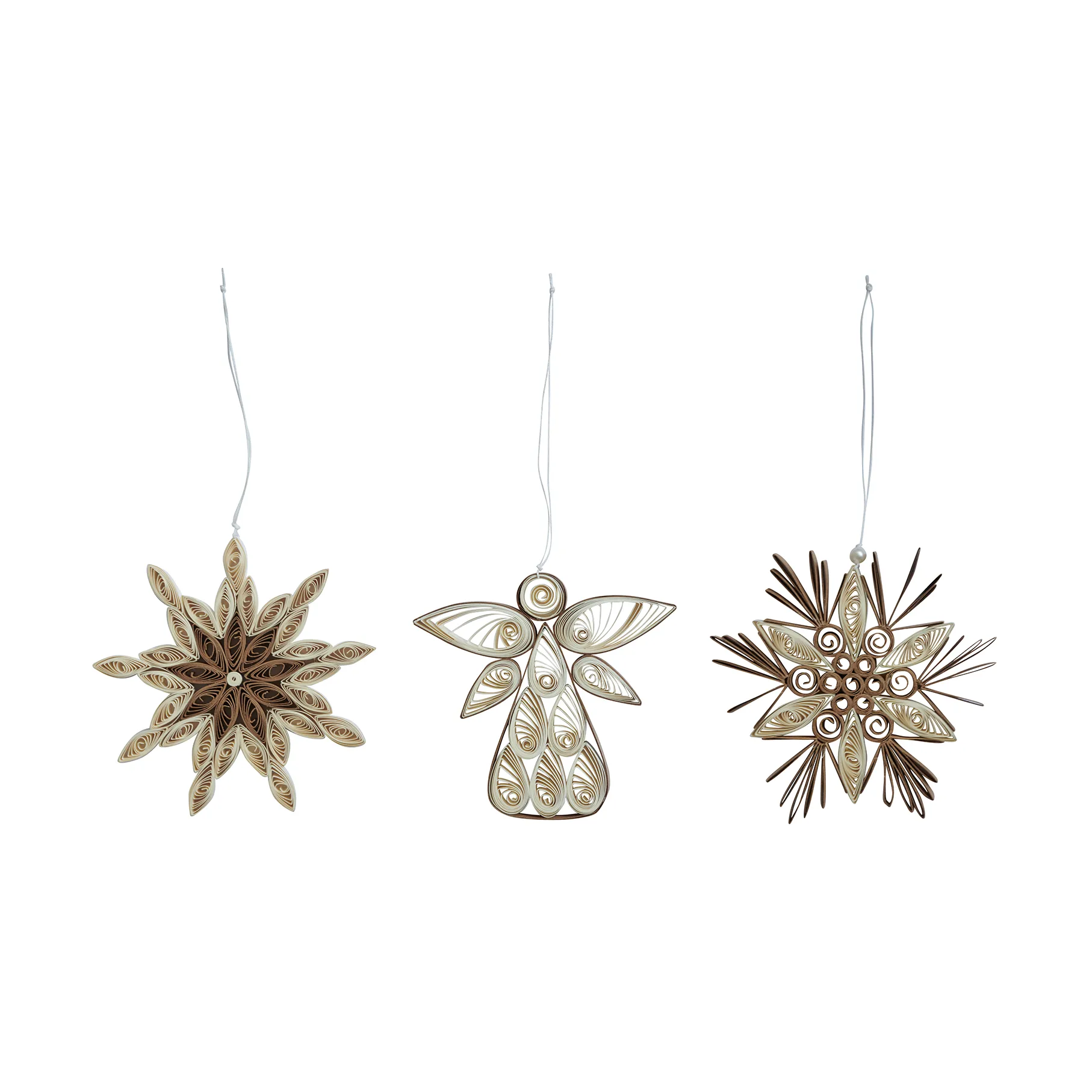 Vega kerstdecoratie 3-delig, White Watt & Veke