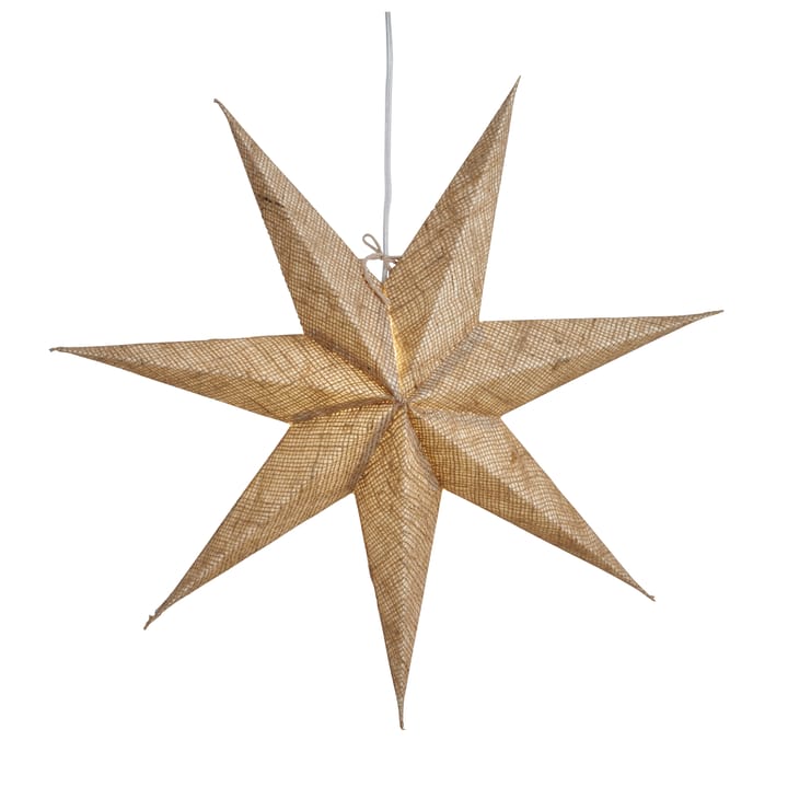 Vera adventsster Ø60 cm, Jute Watt & Veke