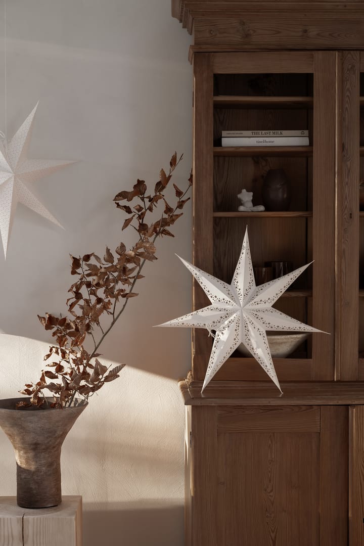 Vintergatan kerstster 80 cm, wit Watt & Veke