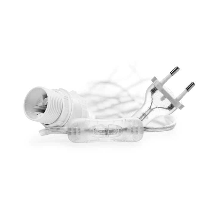 Watt & Veke kabel met schakelaar - Transparant 5 m - Watt & Veke