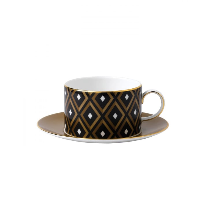 Arris theekop met schotel - geometric - Wedgwood