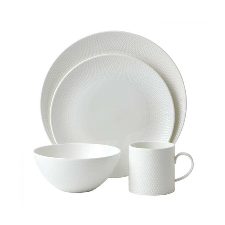 Gio starterset 16-delig - wit - Wedgwood