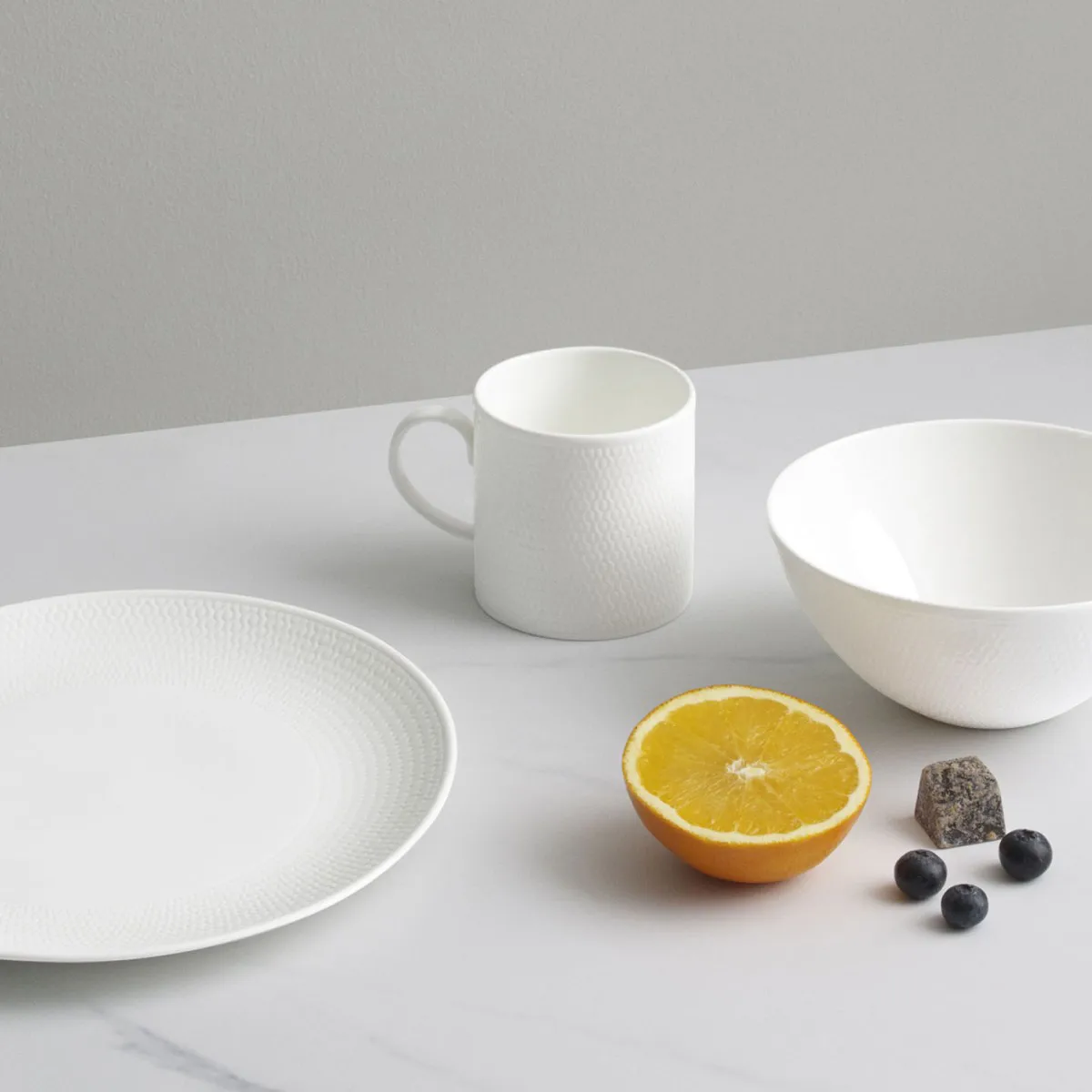 Gio starterset 16-delig, wit Wedgwood