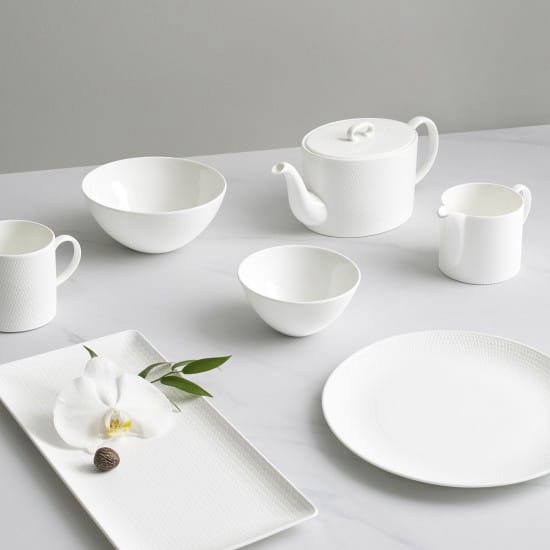 Gio theepot, wit Wedgwood