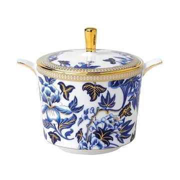 Hibiscus suikerpot - Floral - Wedgwood