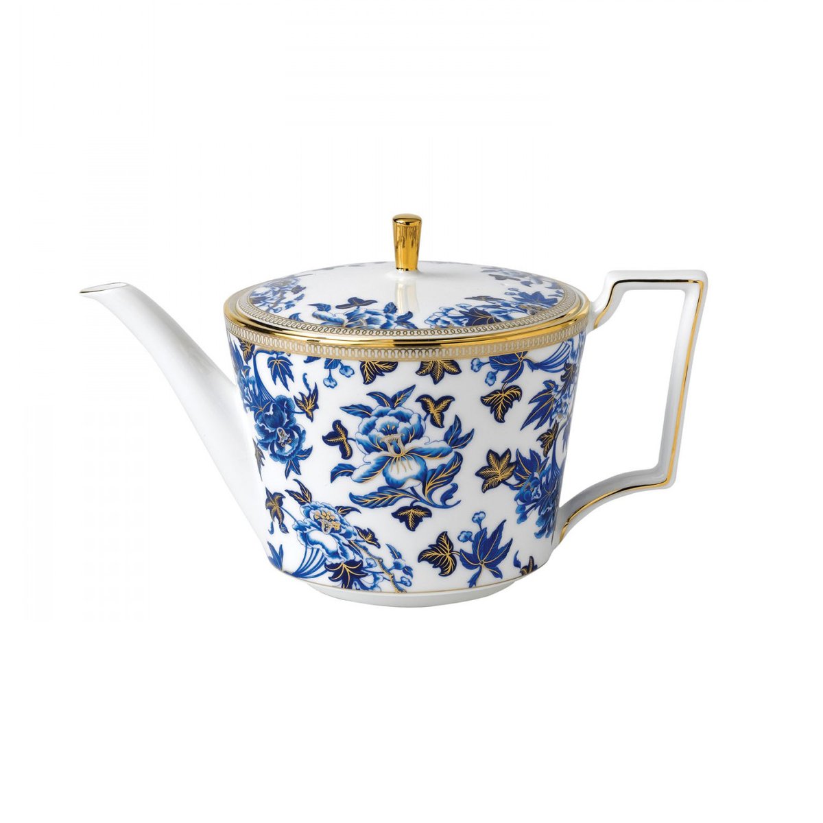 Wedgwood Hibiscus theepot floral