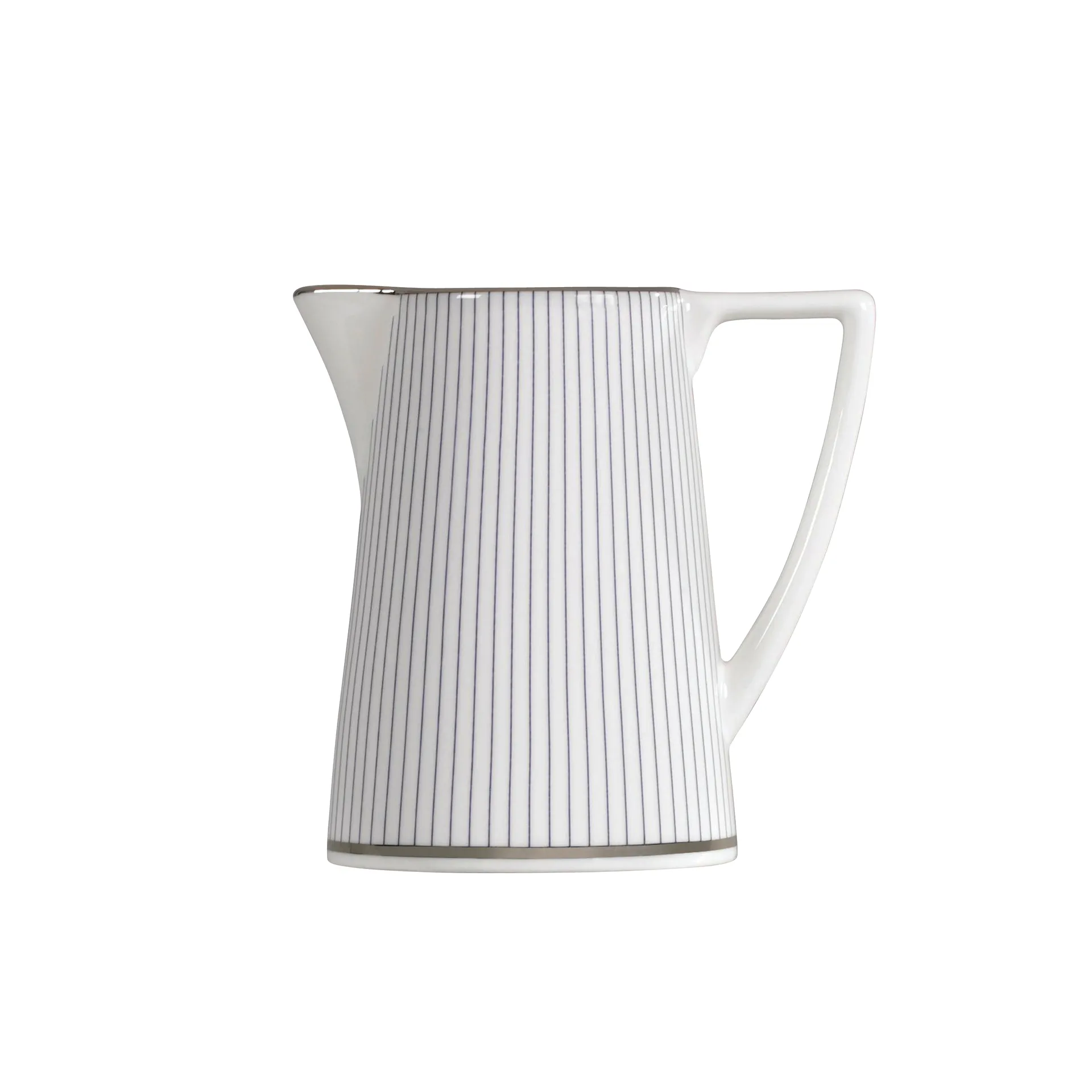 Pin Stripe melkkan 20 cl, Wit Wedgwood