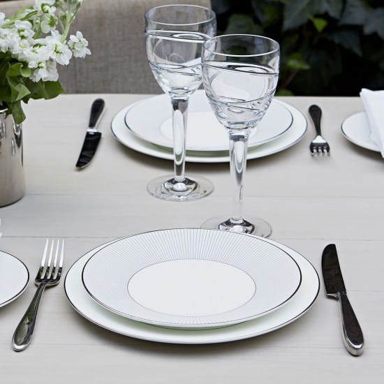 Pinstripe bord, Ø 23 cm Wedgwood