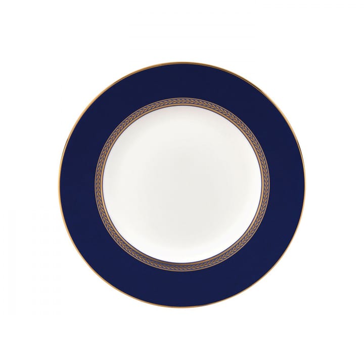 Renaissance Gold bord blauwe rand - Ø 20 cm - Wedgwood
