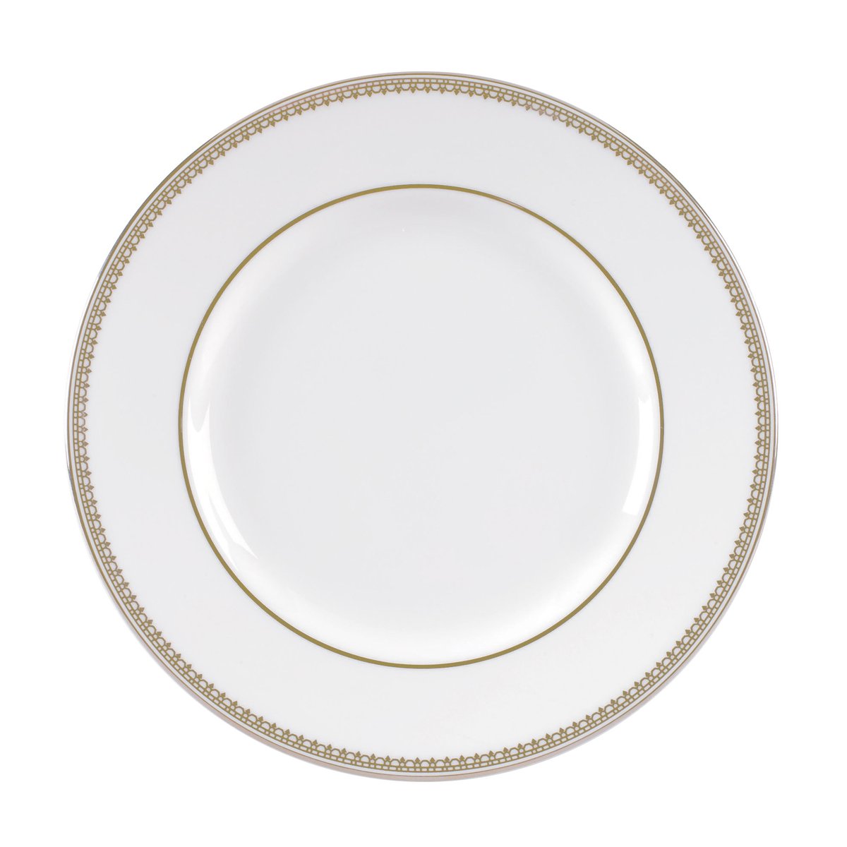 Wedgwood Vera Wang Lace Gold bord o 15 cm | Scandinavisch Interieur | Kleine borden | Wit