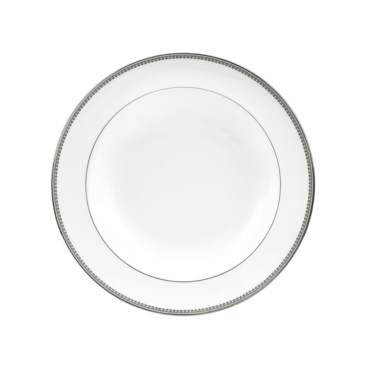 Wedgwood Vera Wang Lace Platinum diep bord Ø 23 cm