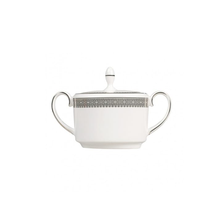 Vera Wang Lace Platinum suikerpot - wit - Wedgwood