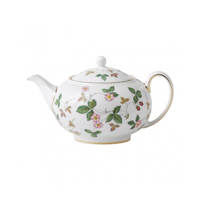 Wedgwood Wild Strawberry theepot 0,8 l | Scandinavisch Interieur | Theepotten | Multi