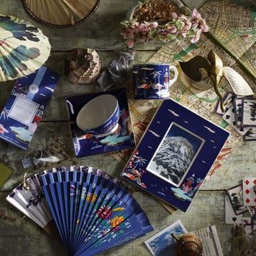Wonderlust mok groot - blue pagoda - Wedgwood