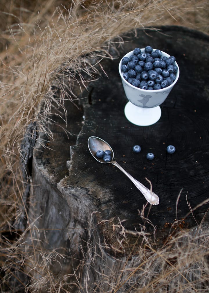 Alv dessertkom op voet Ø11 cm, Zilver Wik & Walsøe