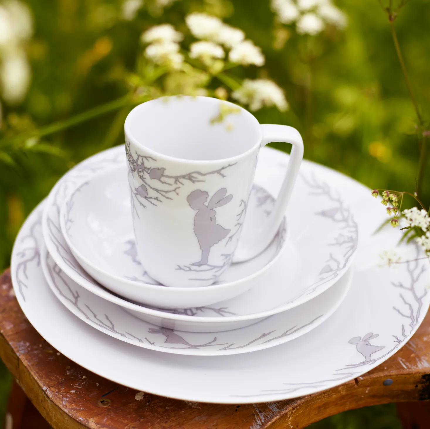 Alv diep bord, 21 cm Wik & Walsøe