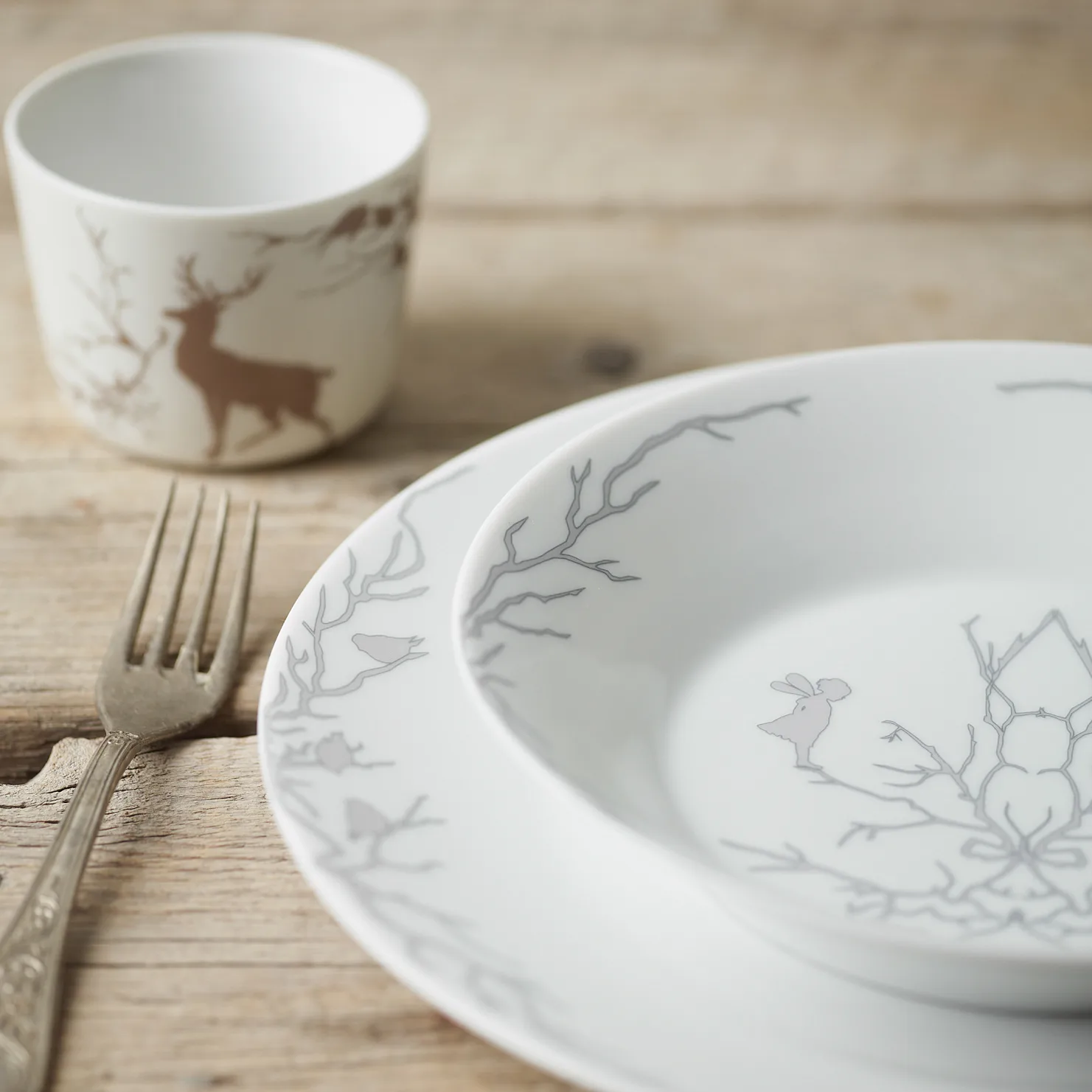 Alv diep bord, 21 cm Wik & Walsøe