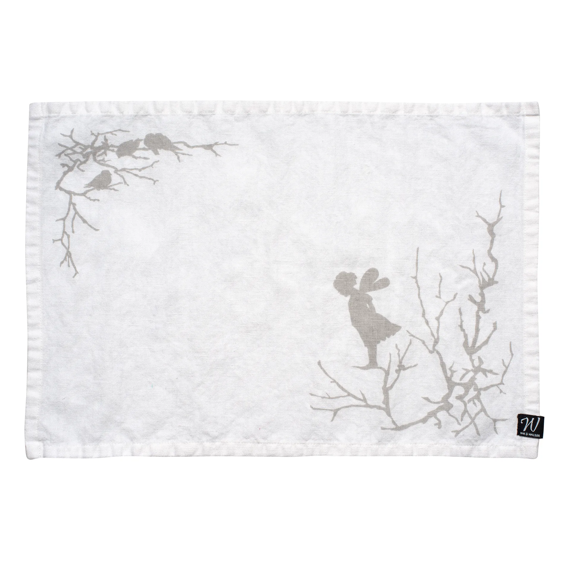 Alv placemat 33x47 cm, Wit Wik & Walsøe