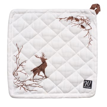 Alveskog pannenlap 2-pack - Wit - Wik & Walsøe