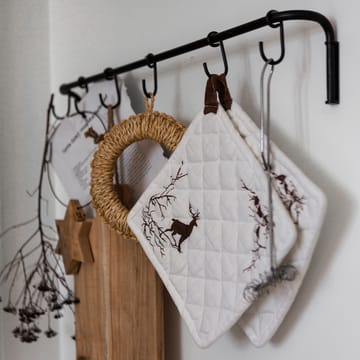 Alveskog pannenlap 2-pack - Wit - Wik & Walsøe