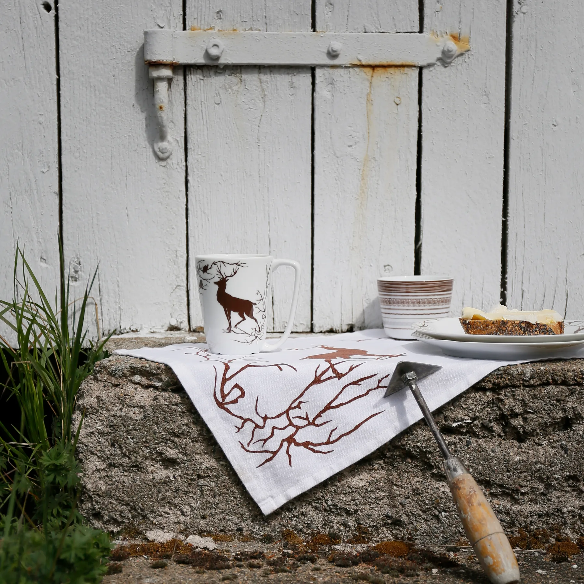 Alveskog placemat 33x47 cm, Wit Wik & Walsøe