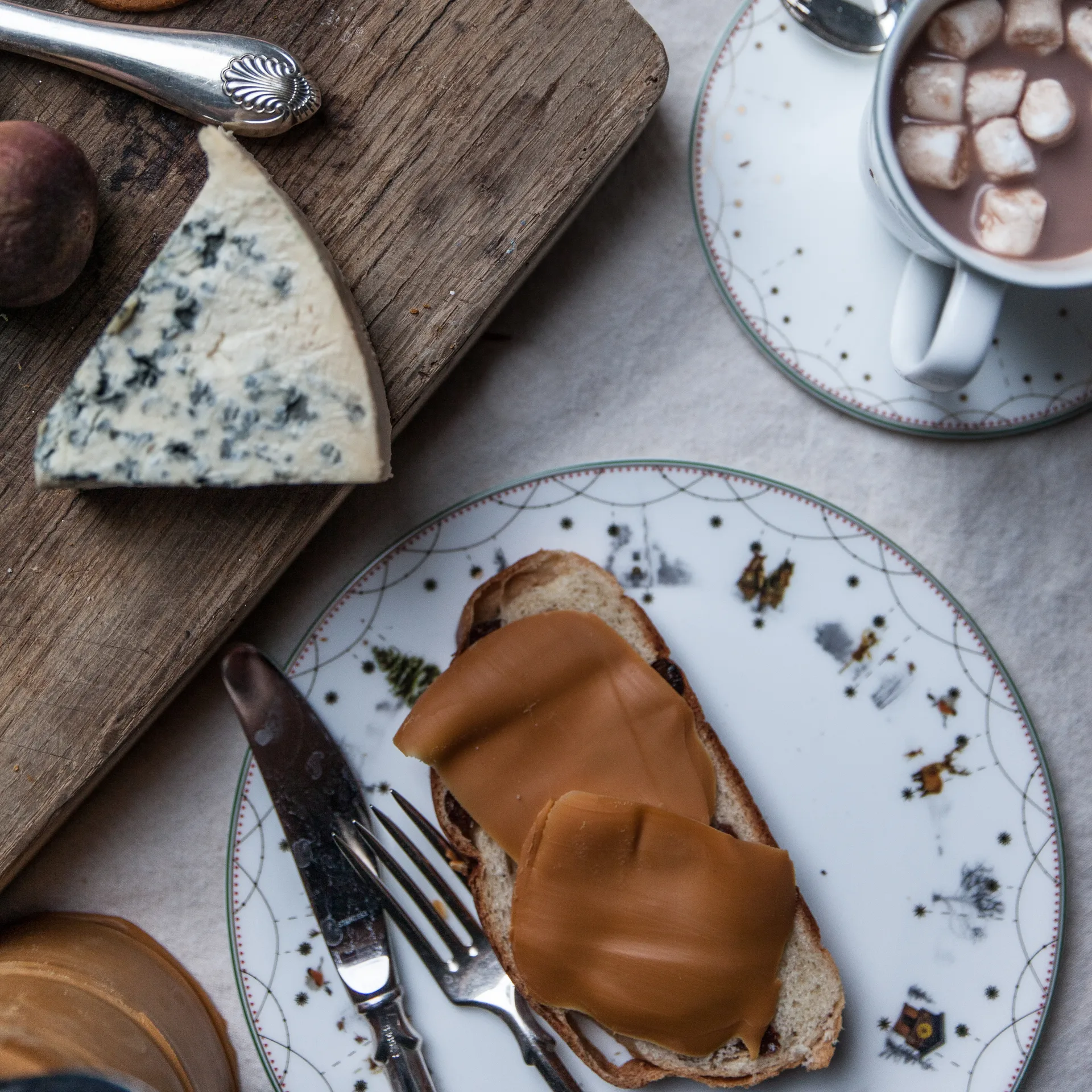 Julemorgen bord Ø20 cm 6-pack Wik & Walsøe