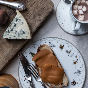 Julemorgen bord Ø20 cm 6-pack - undefined - Wik & Walsøe