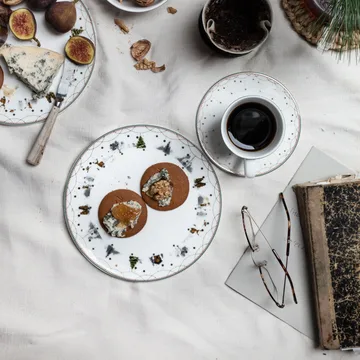 Julemorgen bord Ø20 cm 6-pack - undefined - Wik & Walsøe