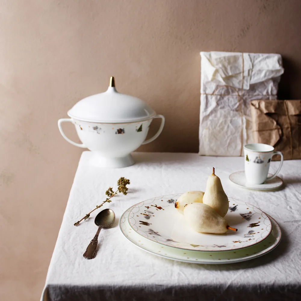 Julemorgen bord Ø28 cm 6-pack Wik & Walsøe