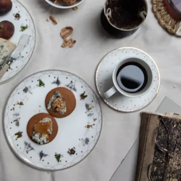 Julemorgen bord Ø28 cm 6-pack - undefined - Wik & Walsøe