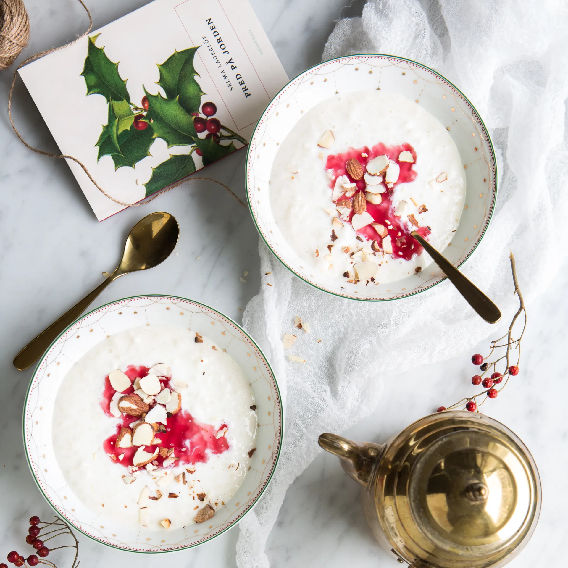 Julemorgen diep bord, 16 cm. Wik & Walsøe