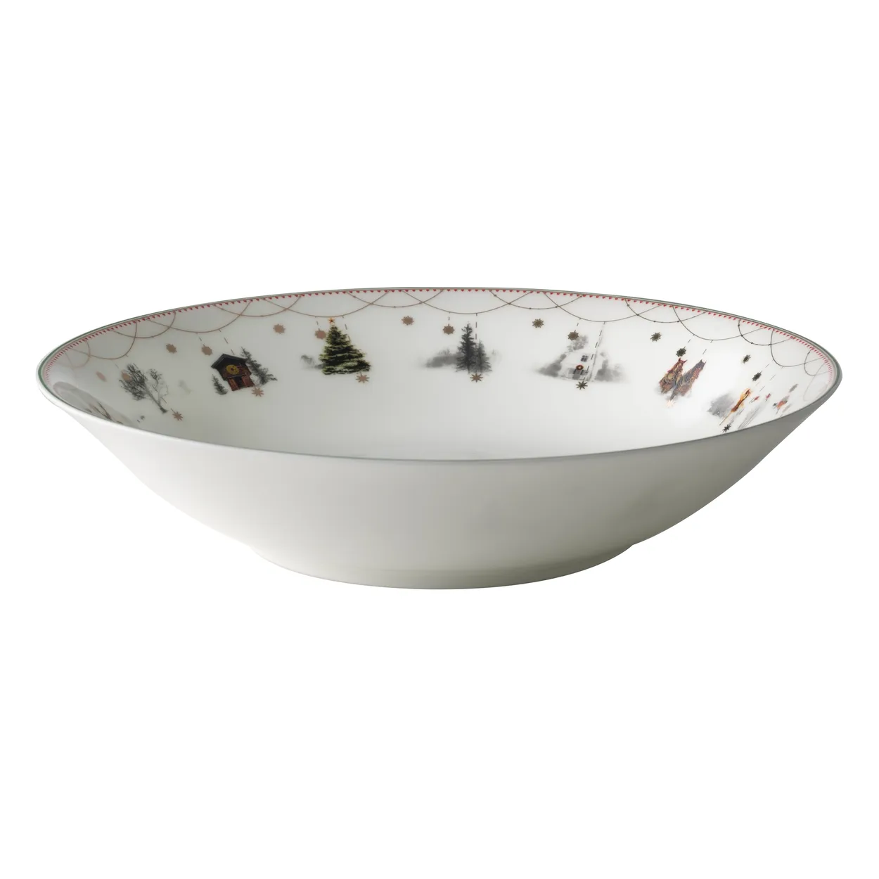 Wik & Walsøe Julemorgen diep bord 20 cm.