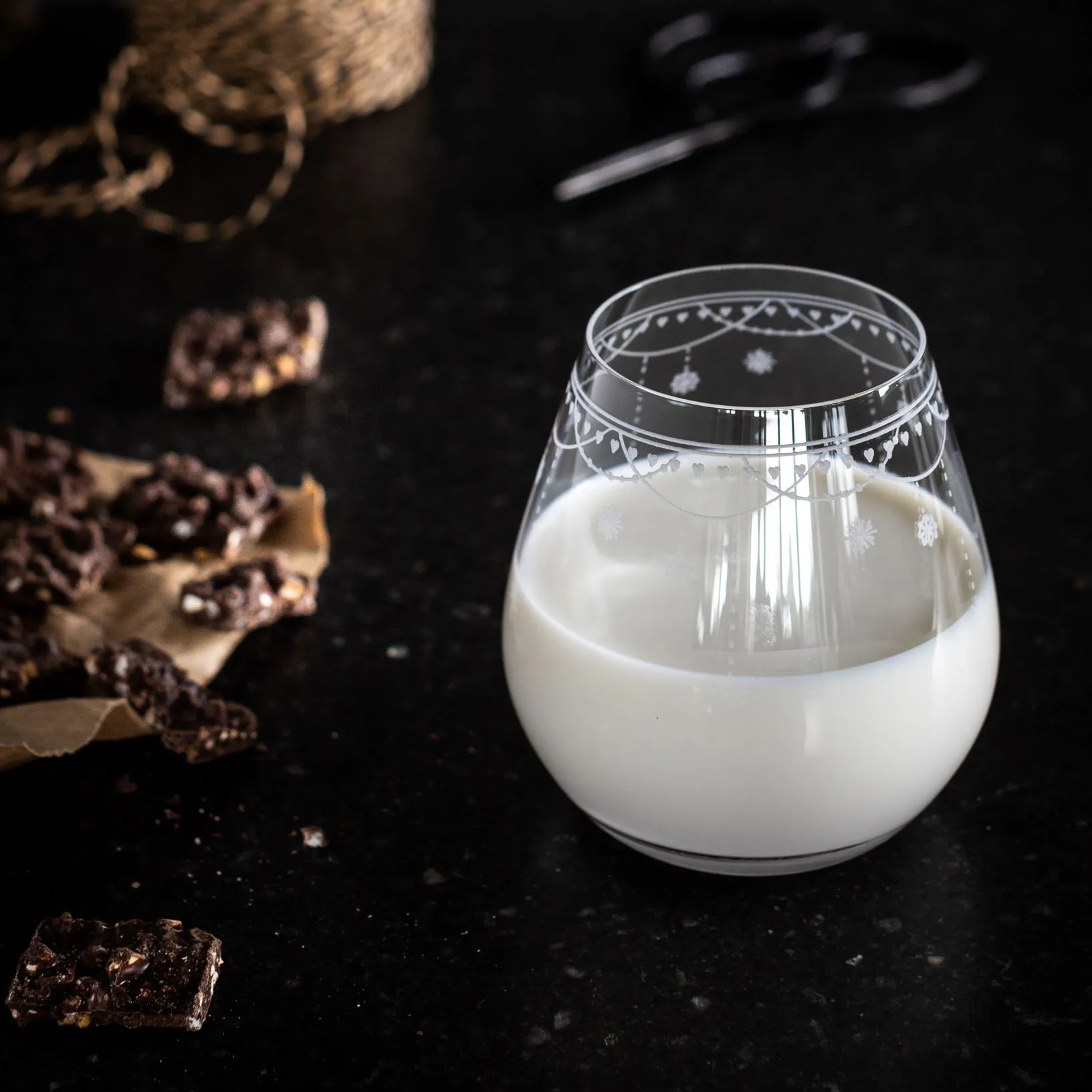 Julemorgen drinkglas, 35 cl Wik & Walsøe