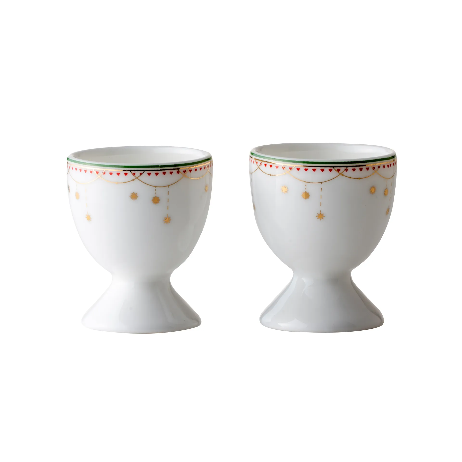 Julemorgen eierdopje 2-pack, Wit Wik & Walsøe