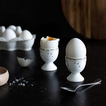 Julemorgen eierdopje 2-pack - Wit - Wik & Walsøe