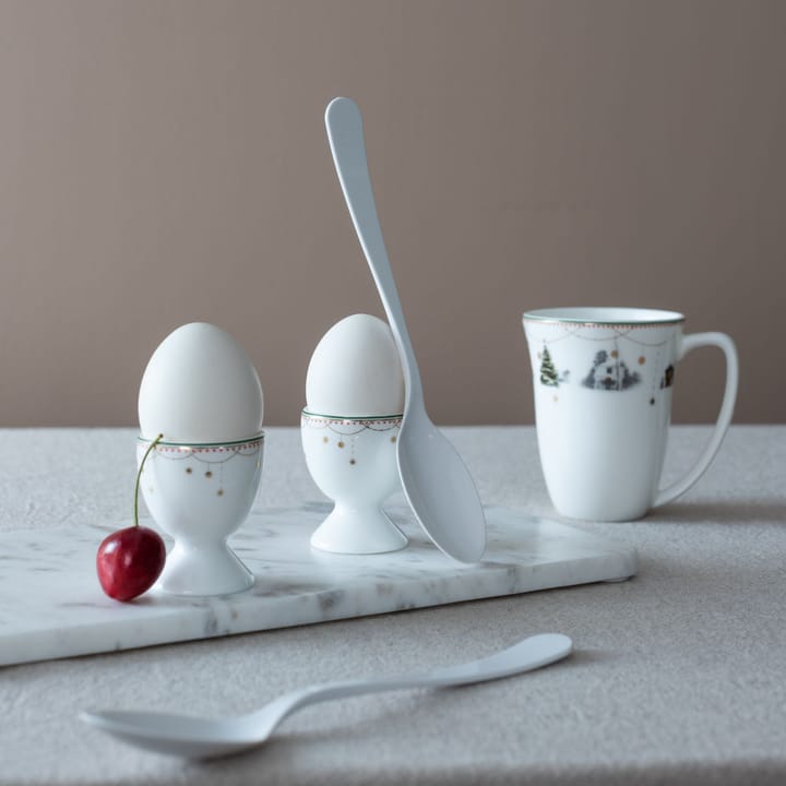 Julemorgen eierdopje 2-pack, Wit Wik & Walsøe