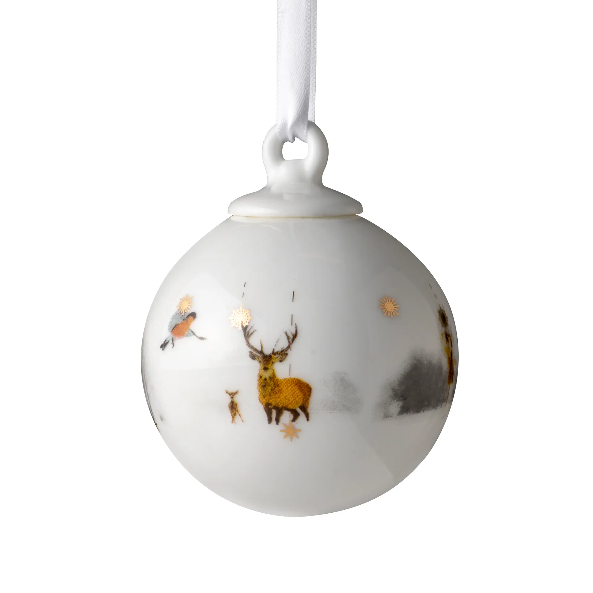 Julemorgen kerstbal klein, Hert Wik & Walsøe