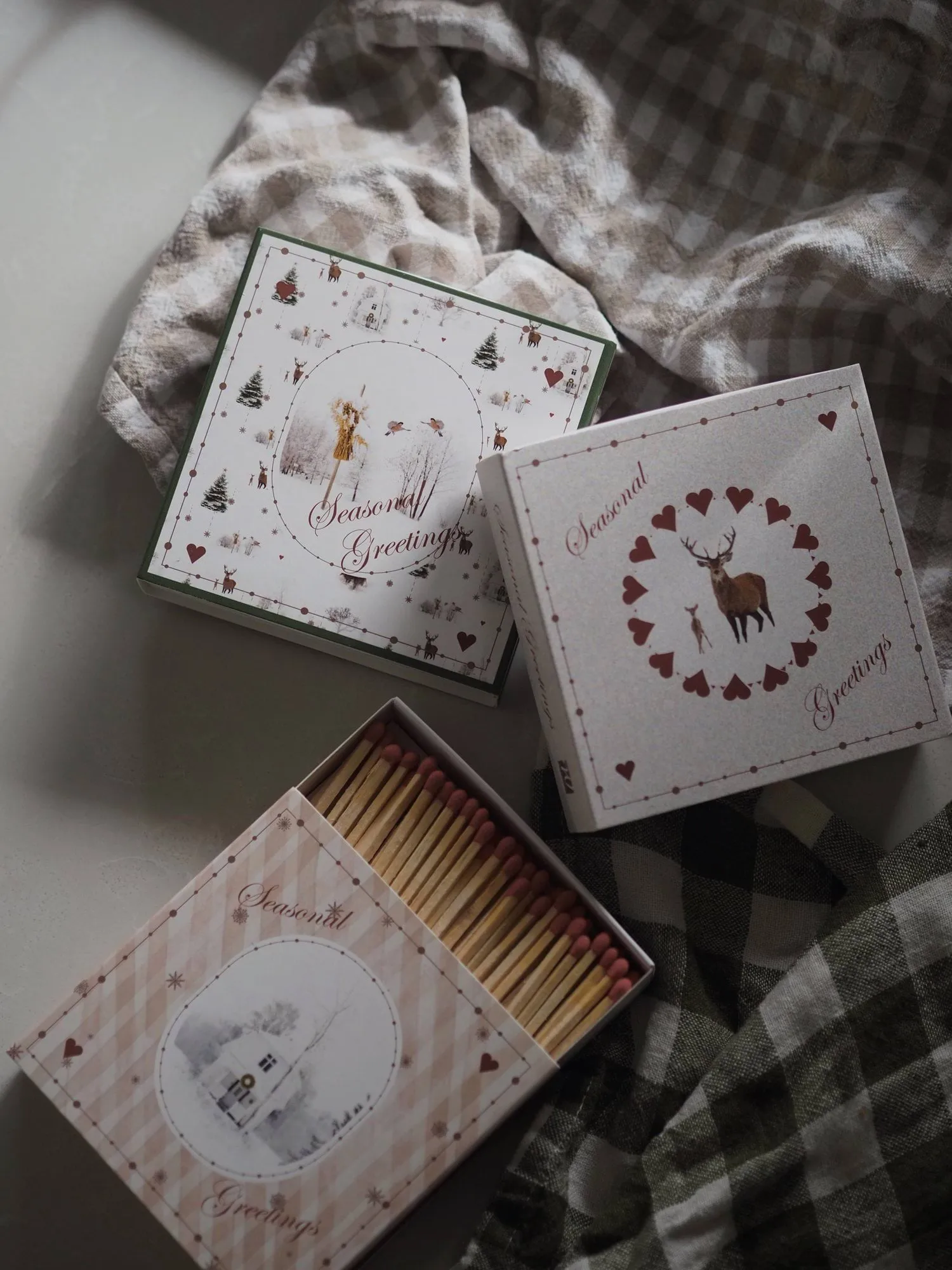 Julemorgen lucifers, Huis Wik & Walsøe
