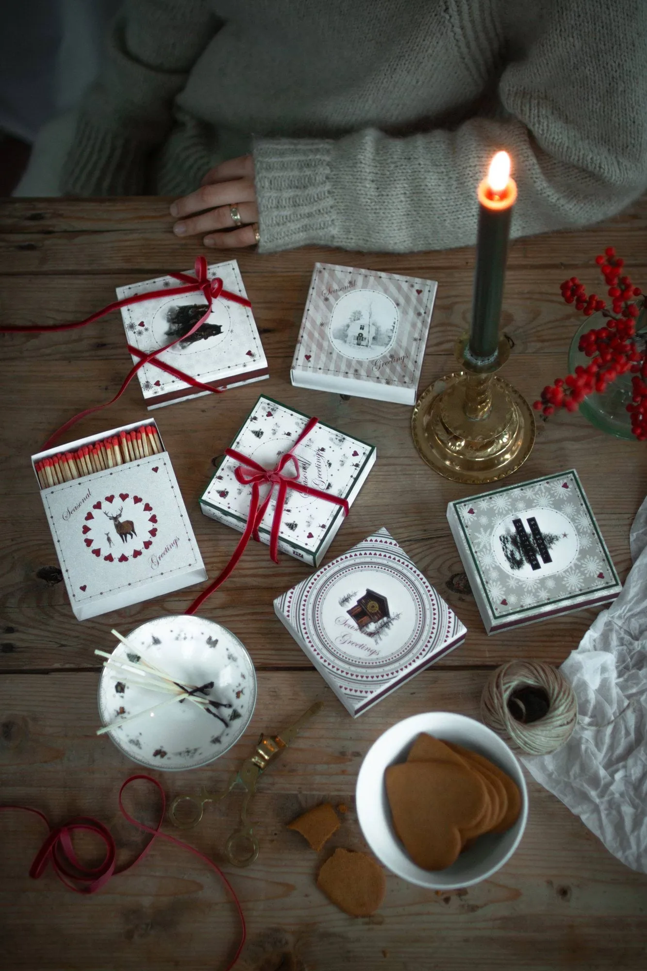 Julemorgen lucifers, Huis Wik & Walsøe