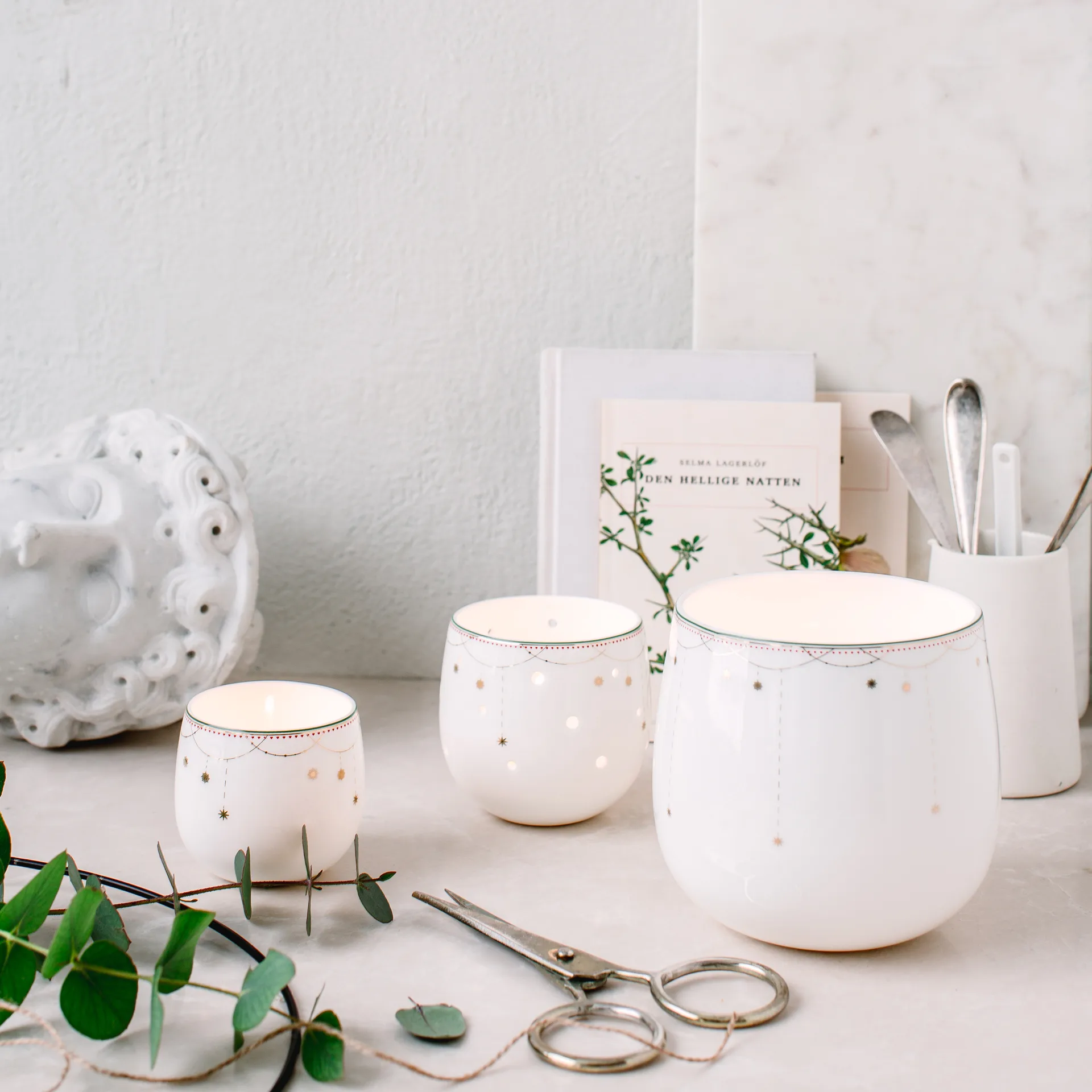 Julemorgen pot, 10 cm. Wik & Walsøe