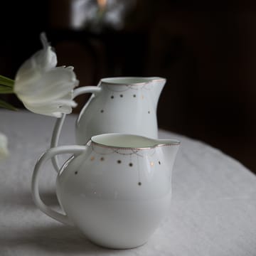 Julemorgen serveerkan met schotel - Wit-multi - Wik & Walsøe