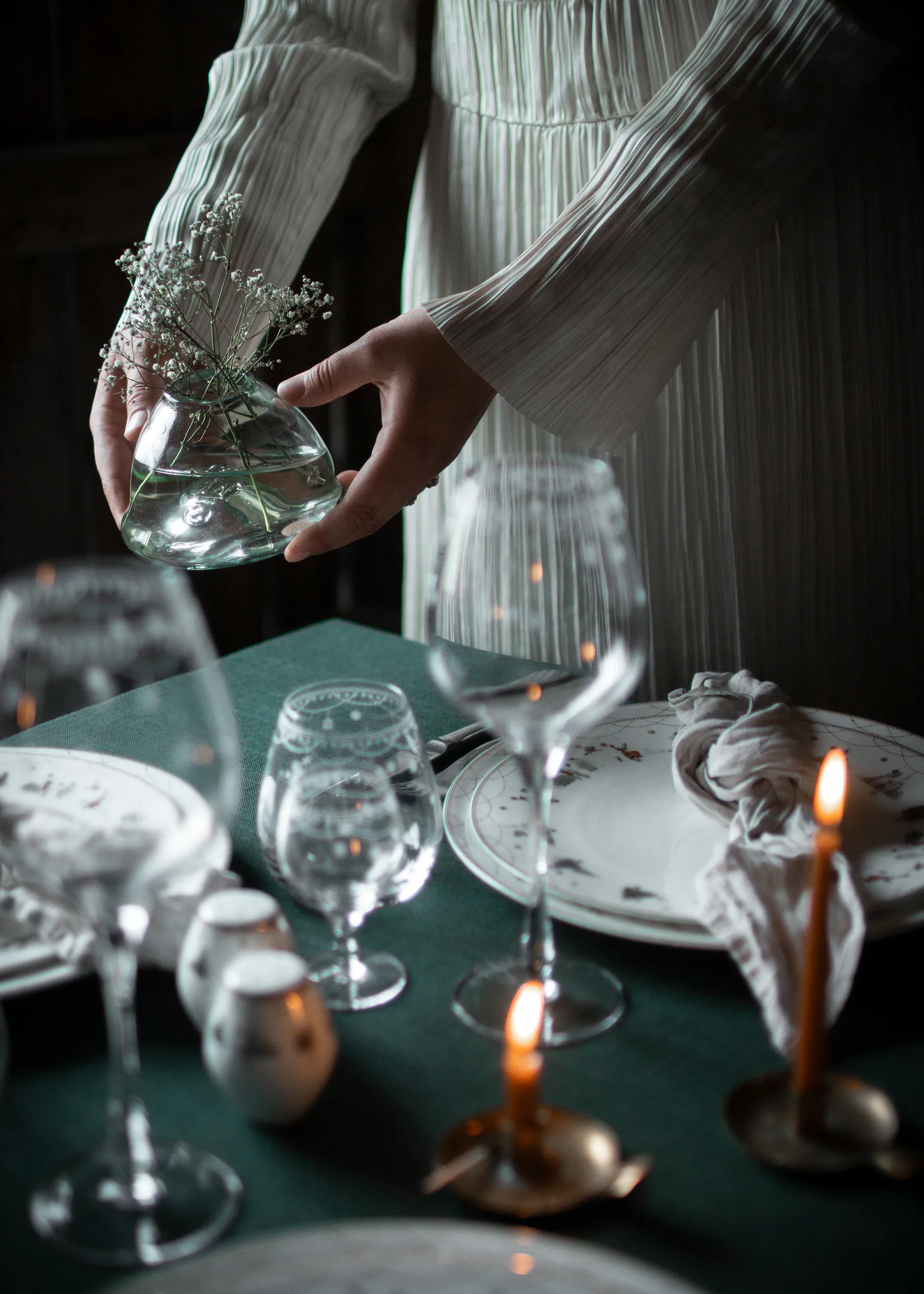 Julemorgen Story zout- & peperstel 2-delig, Wit Wik & Walsøe