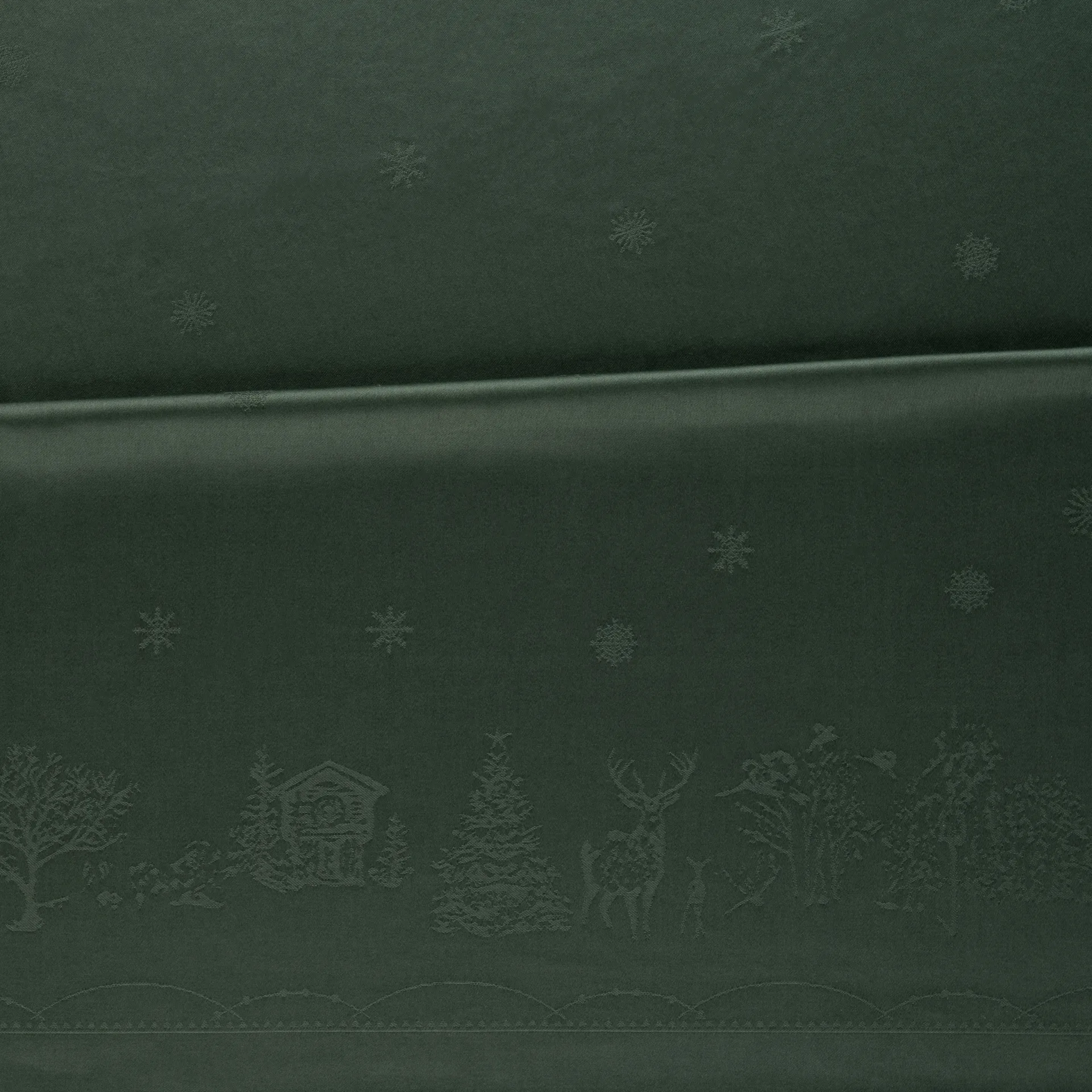 Julemorgen tafellaken, Groen, 140x240 cm Wik & Walsøe