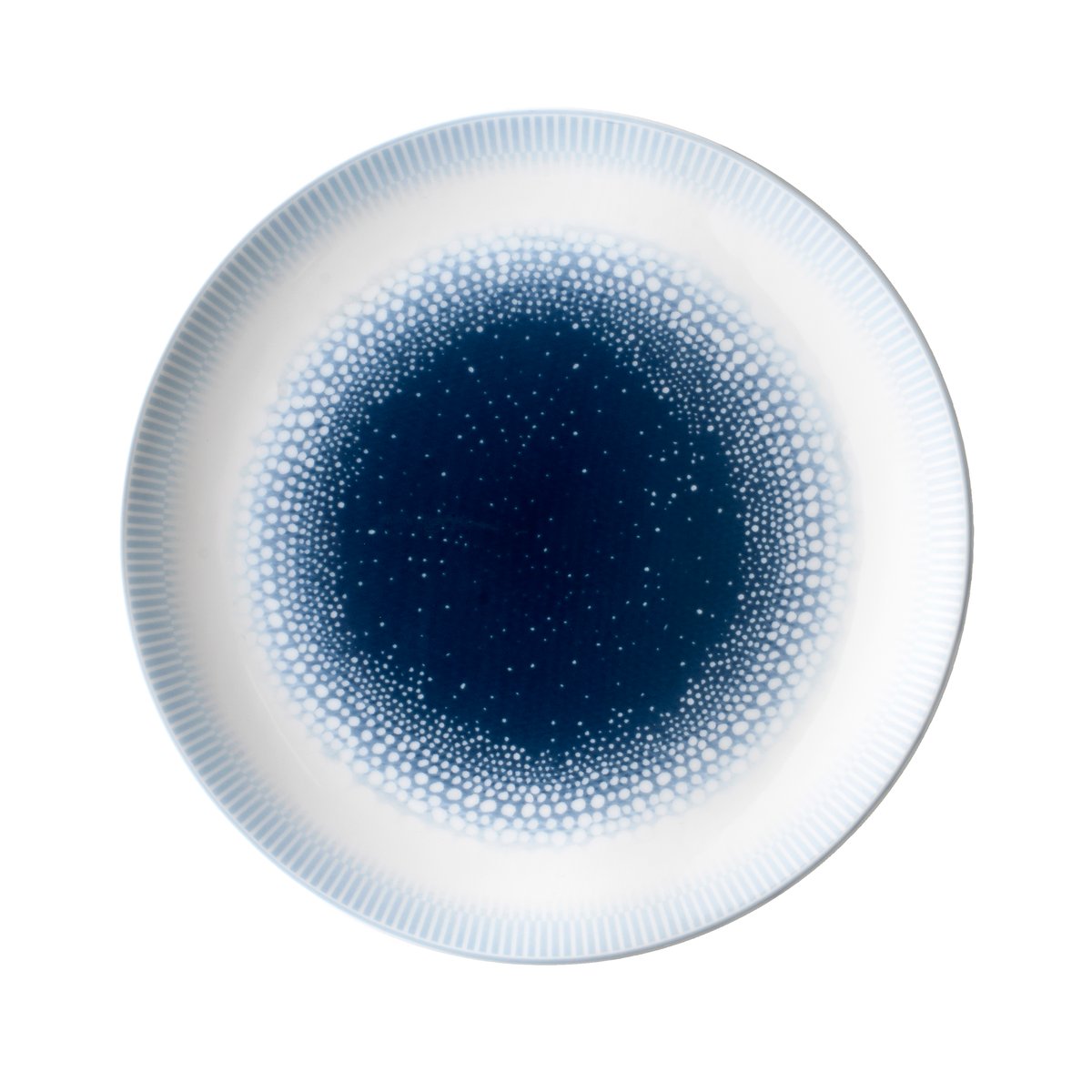 Wik & Walsoe Osean bordje o 20 cm Melkweg | Scandinavisch Interieur | Kleine borden | Blauw